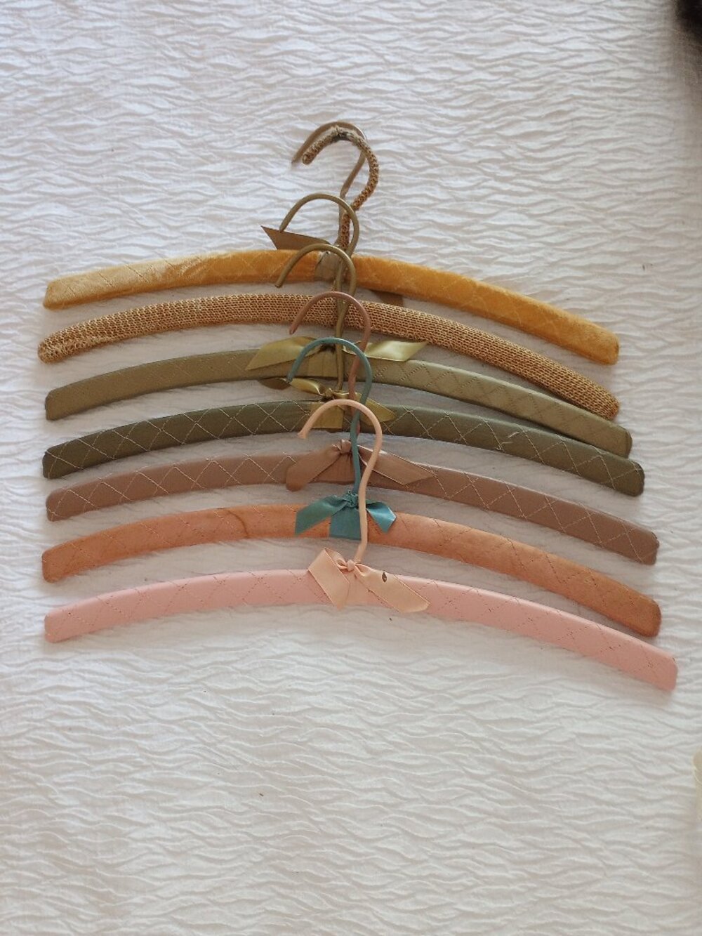 Vintage Retro Clothes Hangers lot of 7